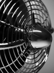 What does the ION button on a fan mean – ceiling fan propeller illustration