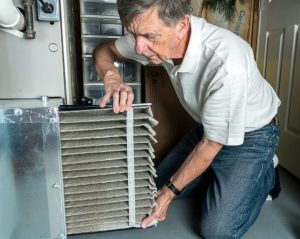 What is a dirty furnace filter look like