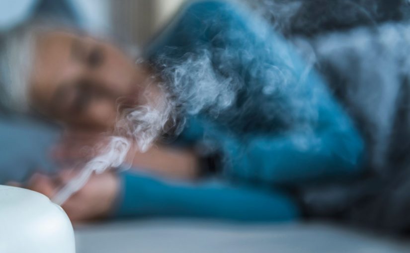 should humidifier run all night