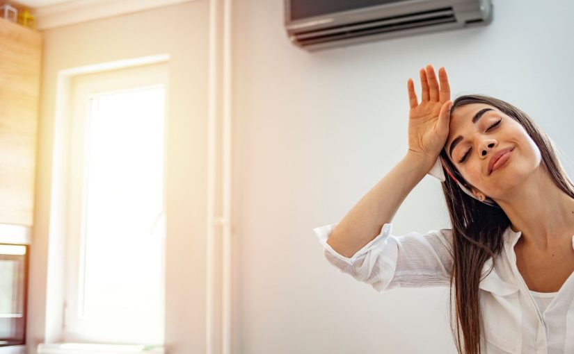 pic showing the warm outcome of dirty AC coils