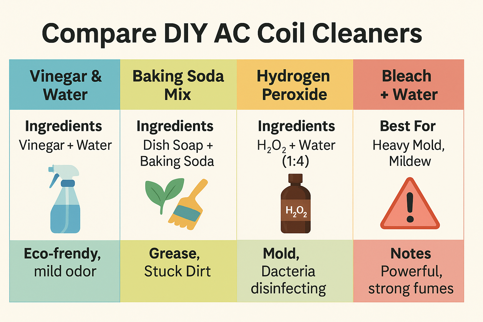 Homemade Ac Coil Cleaner