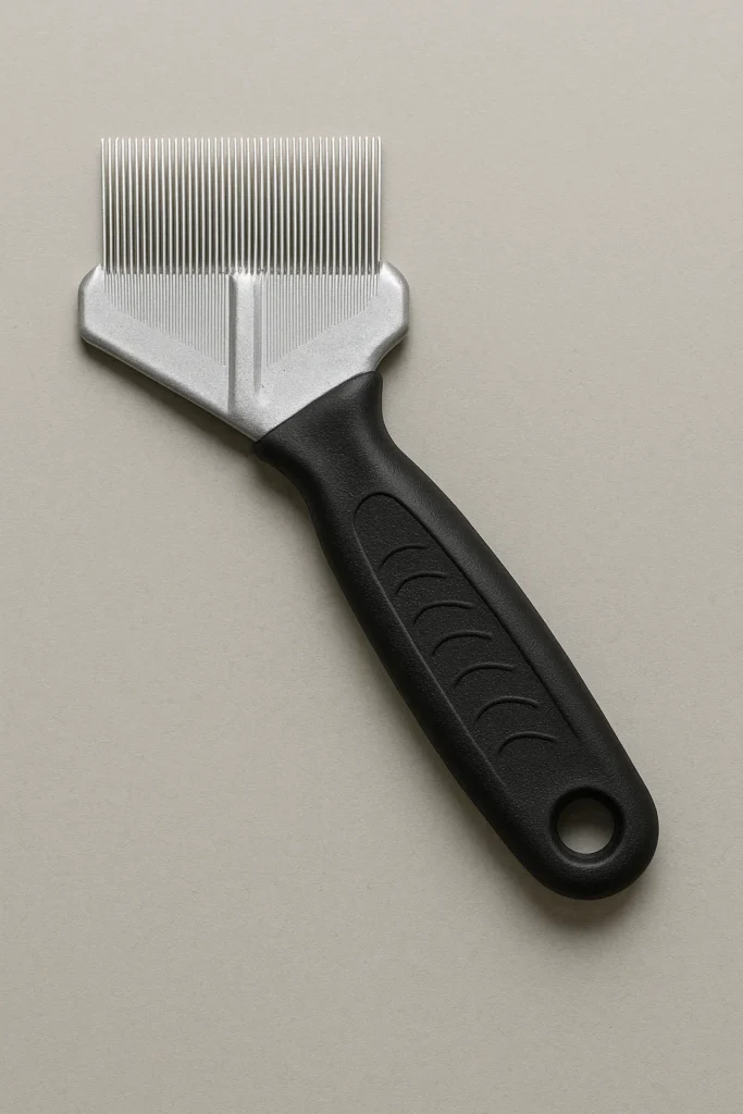 A picture of a fin comb used to clean AC Coils