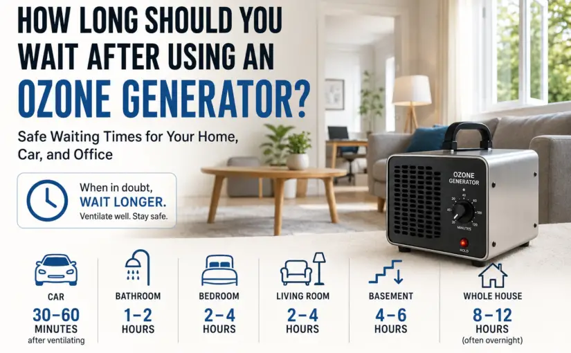 How Long Should You Wait After Using an Ozone Generator?